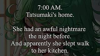 tatsumaki one punch man is turned into a girlfriend ai-generated