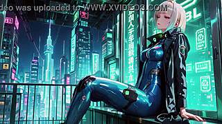 Ai Generated Cyber Agents Private Night Blonde Siren