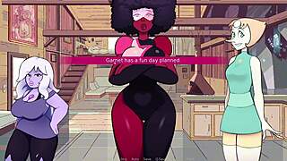 fucking and cumming inside garnet at the beach