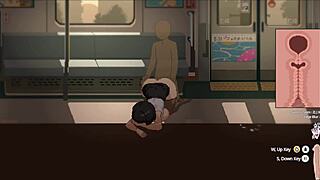 Hentai game train45 reina full gallery scene