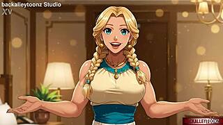 blondie got a sexy surprise in this ai generated preview
