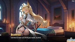 Isekai waifu overlord gameplay part 4 shows beatrice maddie and liz scenes