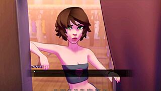 Hooked Hentai Game Ep 6 Pussy Teasing Made Her Drip Pussy Juice In The Changing Room