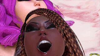 בנות חמות בפעולה פרועה חלק 2 עם ציצים גדולים