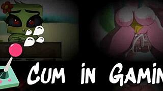 哦天，那个机械天使巨奶在法师Kanade的探索第8集吸干我的扶她屌