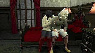 悲しいカカシをヒナタが激しいファックで慰める