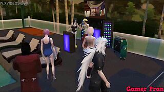 Эй, хочешь посмотреть, как Хината жаждет член Боруты? Она умоляет оседлать его жестко!