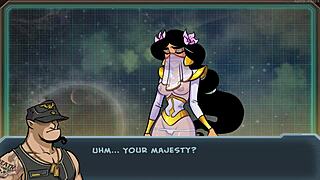 Eita, o vestido de noiva da Jasmine fica selvagem neste hentai parte 15 👰‍♀️🔥