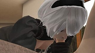 尼尔机械纪元2B 3D SFM动画