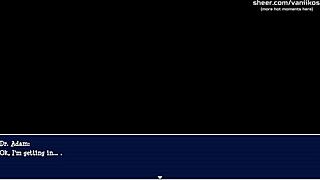 زوجة أم ناشزة مع صدر كبير تخون مع طبيب في كسها الرطب بجانب زوجها المهزوم