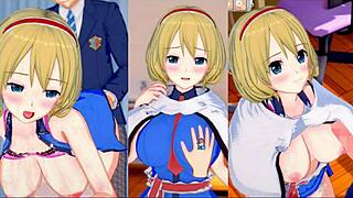 Oh Vay, Touhou Hentai Oyununda Alice Margatroid'un Dev Göğüslerini Ovalayabilir Misin!