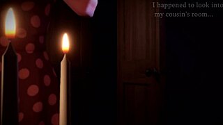 Animovaná shemale nevlastní matka a trans nevlastní dcera tvrdě šousta nevlastního syna