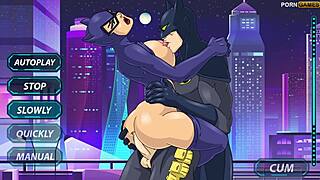 Fico tão excitada com meus heróis favoritos nessa fantasia de foda de super-heróis