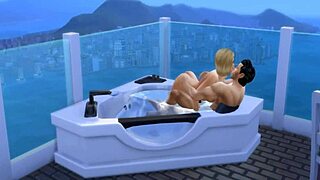 Ragazza hentai Captain Marvel dipendente da cazzo enorme! 😍