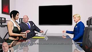 Annas Vilde 3D Hentai Spil - Finger I Røv Handling