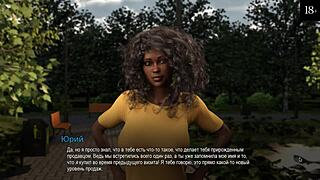 In College Bound Parte 11, la storia continua con sfide del campus e nuove interazioni che si sviluppano naturalmente.