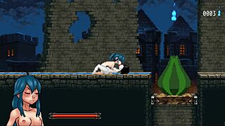 Naylas Castle 色情游戏 第1集 魅魔扶她双重射精僵尸女孩！