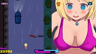 想看她在公共场合骑自行车上假阳具吗？