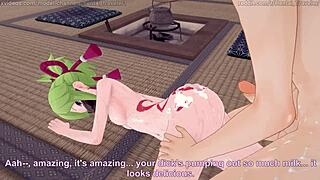 原神中的九岐忍贿赂监狱守卫用口交和骑乘来释放荒泷一斗