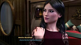 O wow, w Fashion Business 17 Monica daje gorący footjob w animacji hentai 3D! 👣🔥