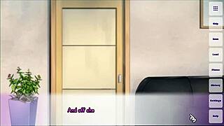 Nonton Waifu Hub S5 bareng Albedo di game hentai striptease succubus manis