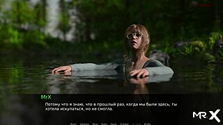 Оттрахал красивую девчонку в природной сцене из Dusklightmanor E1 55 Хентай Игра