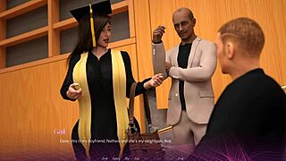 hey getaran main dalam adegan seks pejabat 6 jadi liar dengan milf assfucking dalam 3d game