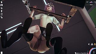 Doggystyle Intenso em Jogo Hentai