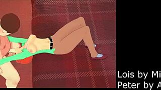 Åh mand, Lois Griffin suger Peter af og bliver kneppet hårdt! 😏