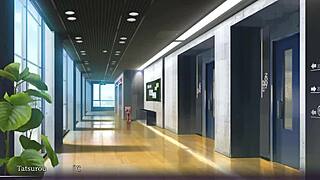 Kan du håndtere Rinkos sukkubus-bevegelser i Taimanin Yukikaze 2 del 23 vei 06?