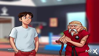 अरे, मेरी फ्रेंड को मेच्योर चूत खाना पसंद है? समरटाइम सागा ई2 32