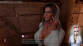 Лара Крофт в дивото приключение предлага тесния си задник в епизод 7