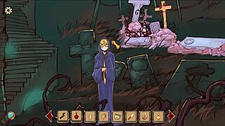 Oh man, those perky little 18+ hentai parody chicks from Adams Family and Buffy the Vampire Slayer are craving some wild monster bondage fun with big cocks! 😈👻