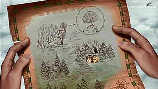 hey, check this wild sex in a frozen cave with a big tits blonde and her huge ass