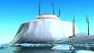 La Chaude Shemale Cyborg S'Engage Avec Une Belle Blonde. Jeu Subtil Se Déroule Dans La Salle D'Opération.