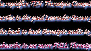 Я люблю компилировать эти видео с глотанием спермы с грязными 69 глубокими горлами и глотаниями из 2021