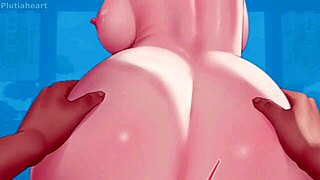 Ayaka předvádí intenzivní JOI s dickingem v Genshin Impact Epizoda 8