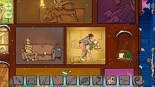 Juego personal de hentai en Nochebuena con Santa atascado y juguetes dildo