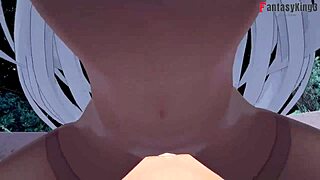 अज़ूर लेन में न्यू जर्सी का पीओवी फक चेक आउट! 😏