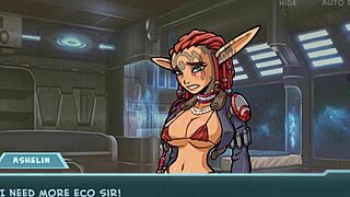 Star Channel 34 Часть 78: Рыжеволосая с Большими Сиськами Ошеломляет в Сексапильном Аниме Экшене