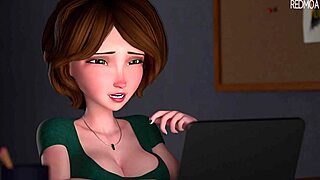 Teta Cass nepričakovano pomaga svojemu poželjivemu nečaku premagati divje spolne odvisnosti v tem Redmoa hentaiju z velikimi sisami, pičkanjem in creampiejem