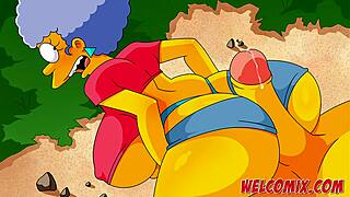 Intenzívne sex scény zo Simpsonovcov vyzdvihujú najlepšie simpatoons momenty v časti 5