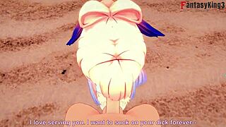 Kokomi比基尼传教士Pov Genshin Impact短片