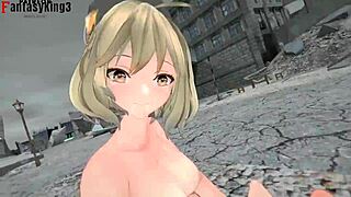 Anis 在 Nikke 女神胜利中 POV 猛干