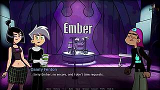Σε αυτό το μέρος του Danny Phantom Amity Park, αιχμαλωτίζουμε την Ember