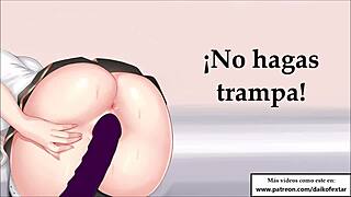 JOI肛交挑战带强烈高潮