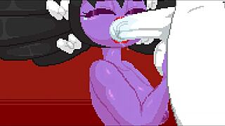 Gothitelle Spinneborg naik kontol keras.