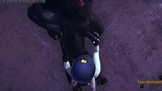 ג'ודי הופס בפעולה פורי 3D עם טוויסט POV