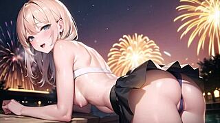 女孩们在游乐园自慰阴部，淫荡呻吟，无码动漫大学场景