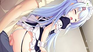 详细动漫hentai场景与Terminalia Lucia Valignano在动作中